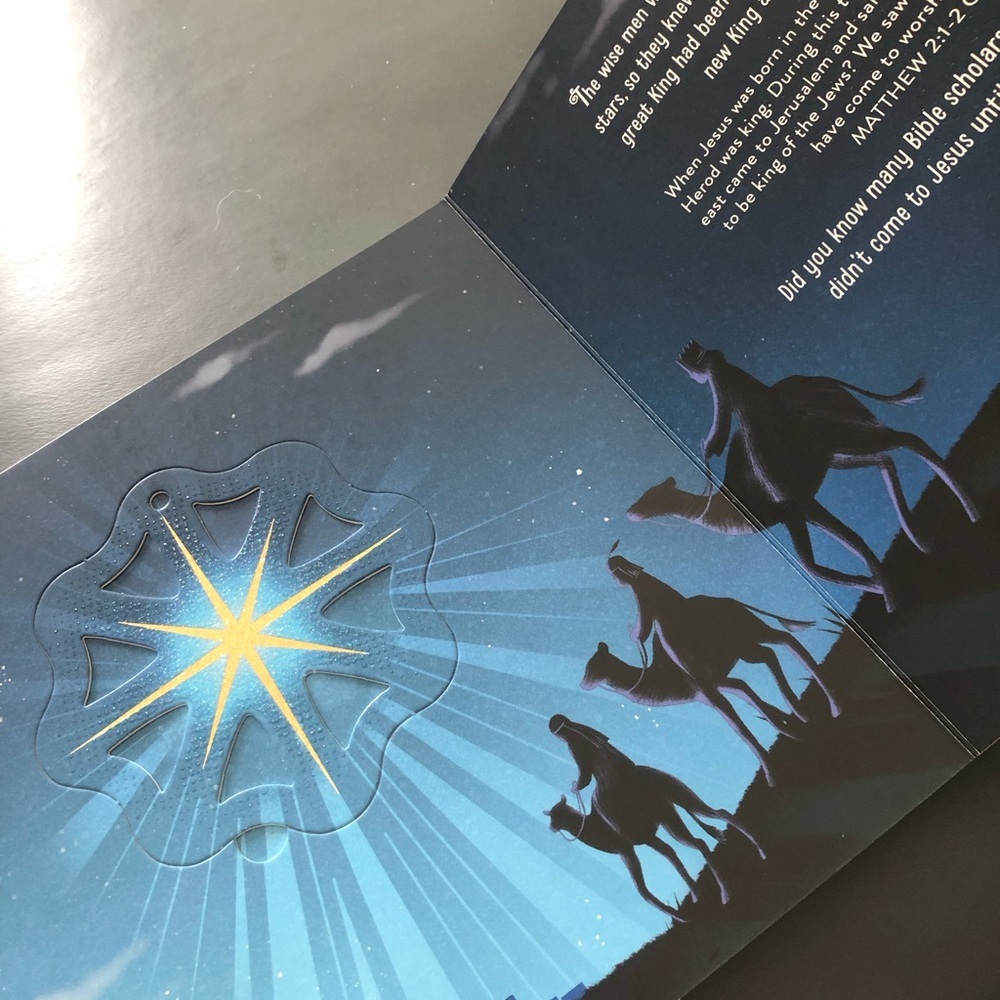 Jesus is Born Nativity Ornament Book - Picture 7 of 7